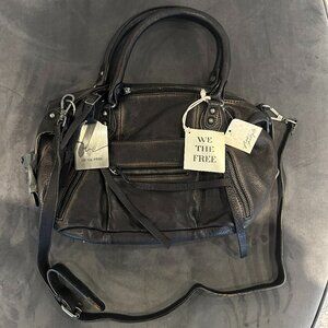 Free People Black Baby Emerson Tote Bag